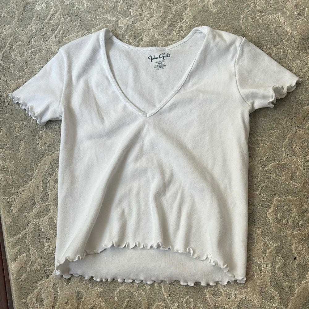 john galt brandy white basic top